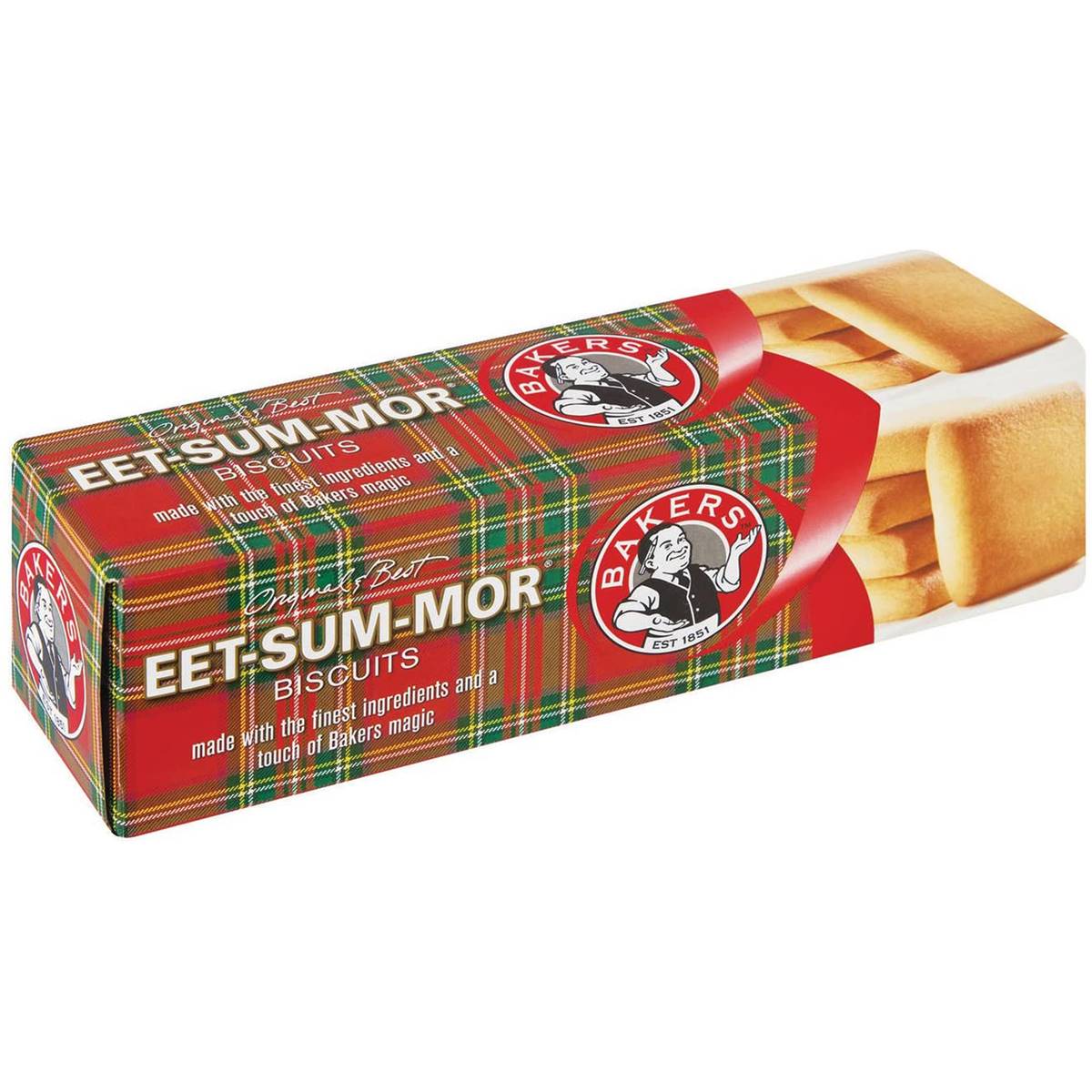 Bakers Eet-Sum-Mor Shortbread Biscuits 200g