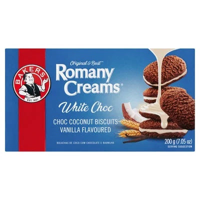 Bakers Romany Creams Vanilla 200g