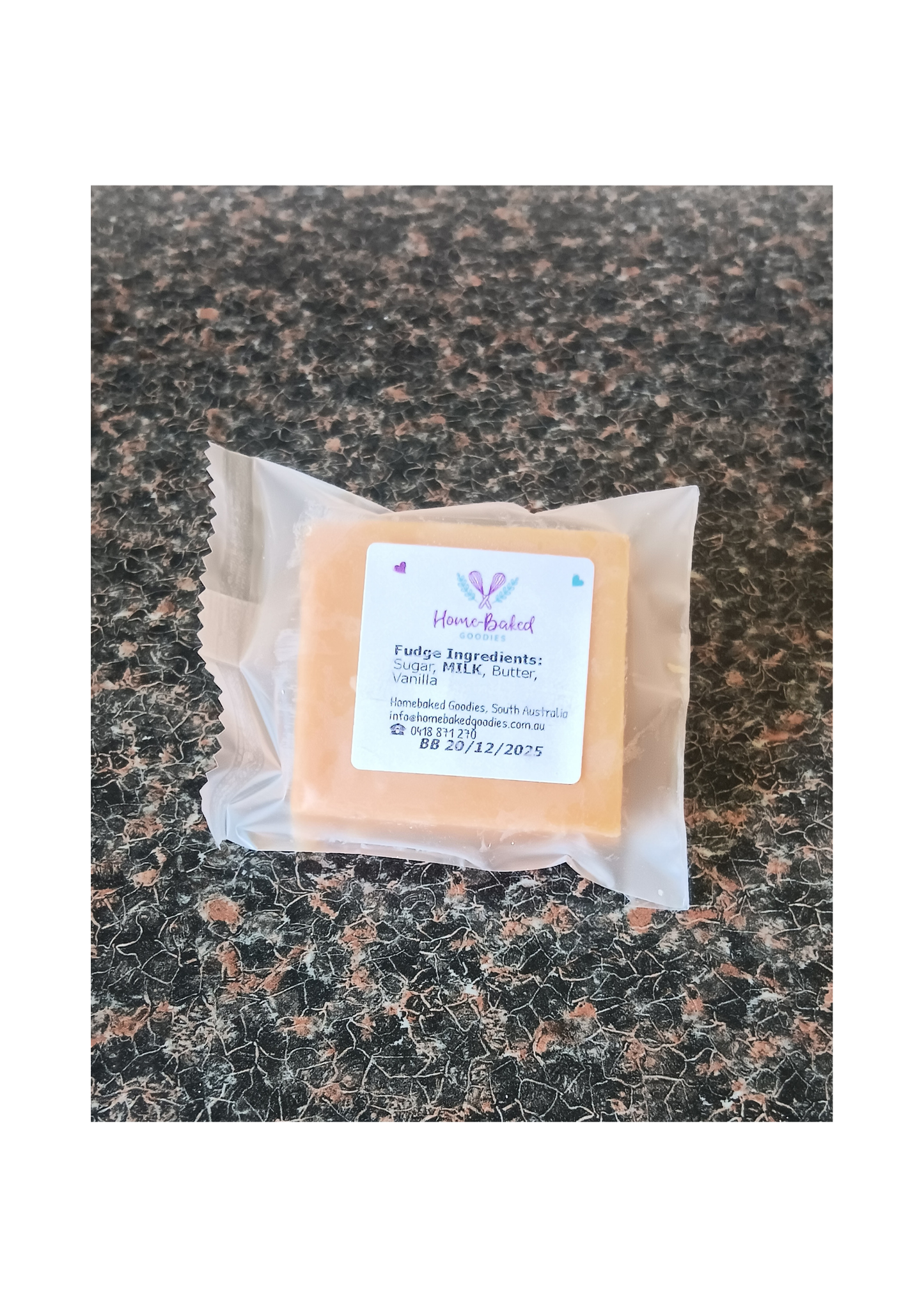 Homebaked Goodies Fudge - 1 piece