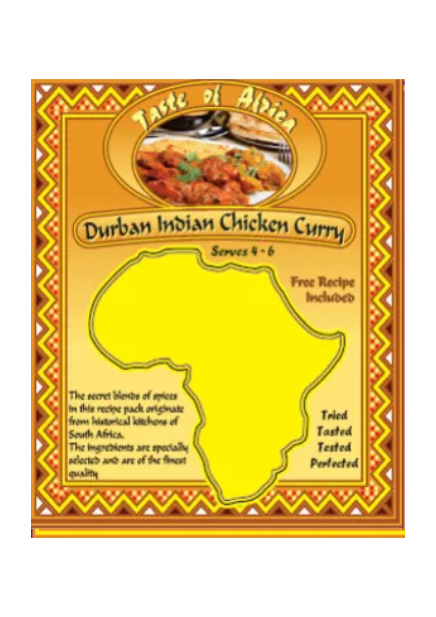 Taste Of Africa - Durban Indian Chicken Curry