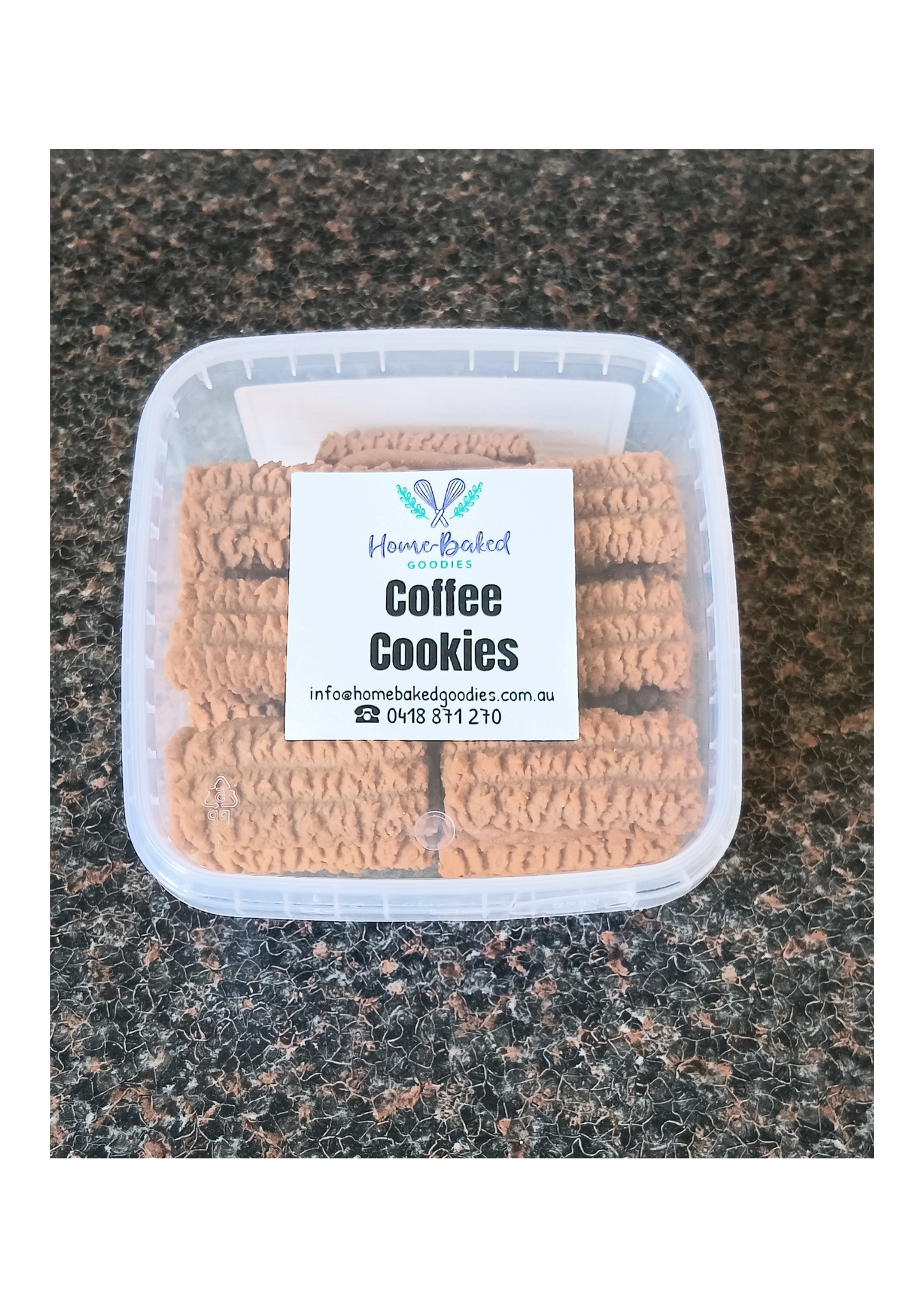 Homebaked Goodies Coffee Cookies - 250g