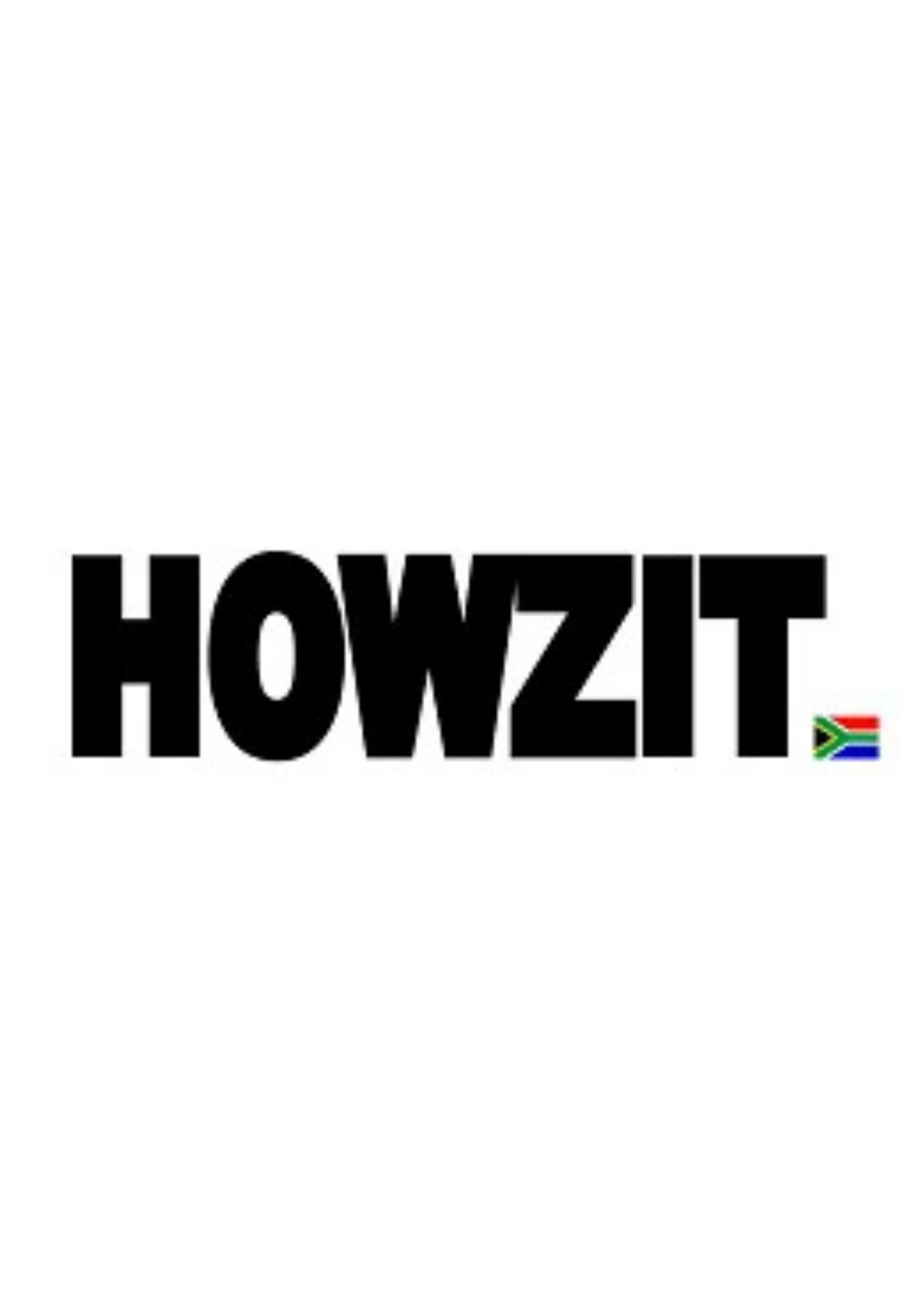 HOWZIT Sticker - 20.5cm x 5.5cm