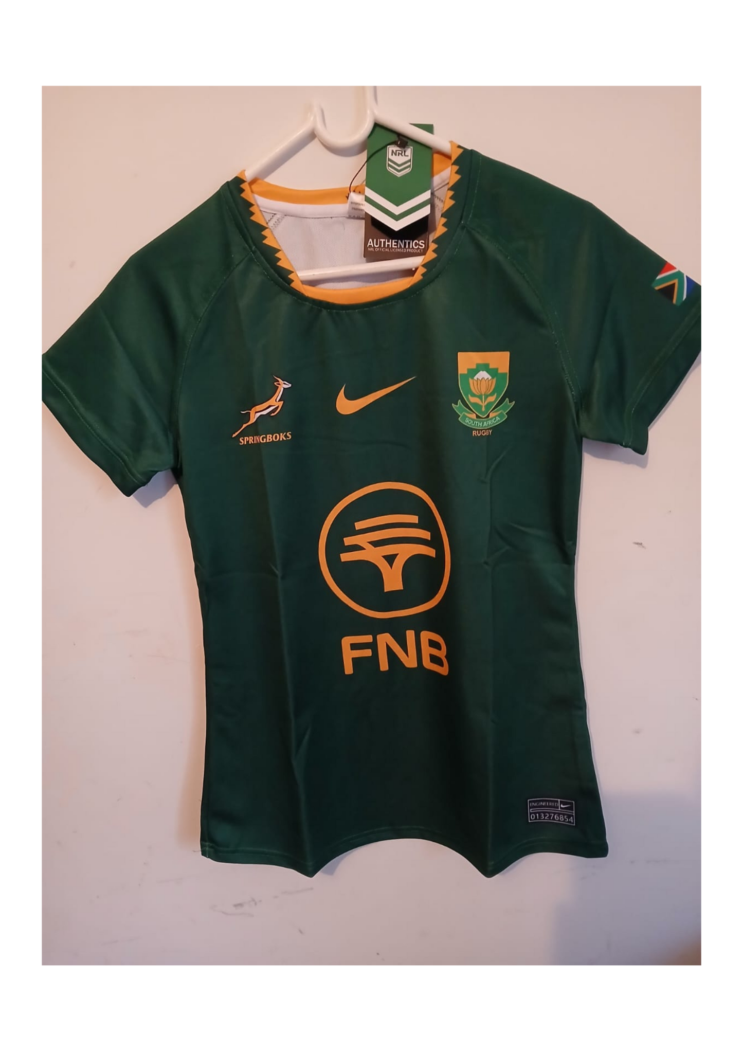 2025 Woman's Nike Springbok Rugby Shirt