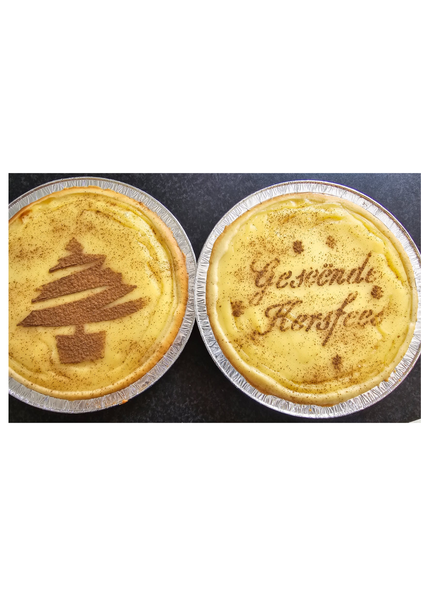 Homebaked Goodies Large Milktart With BAKED Base *Pre-order 48 hr notice