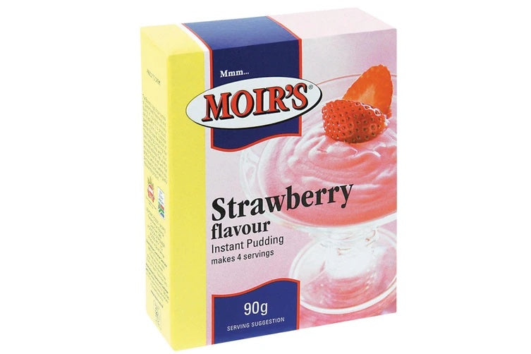 Moirs Instant Pudding - Strawberry 90g