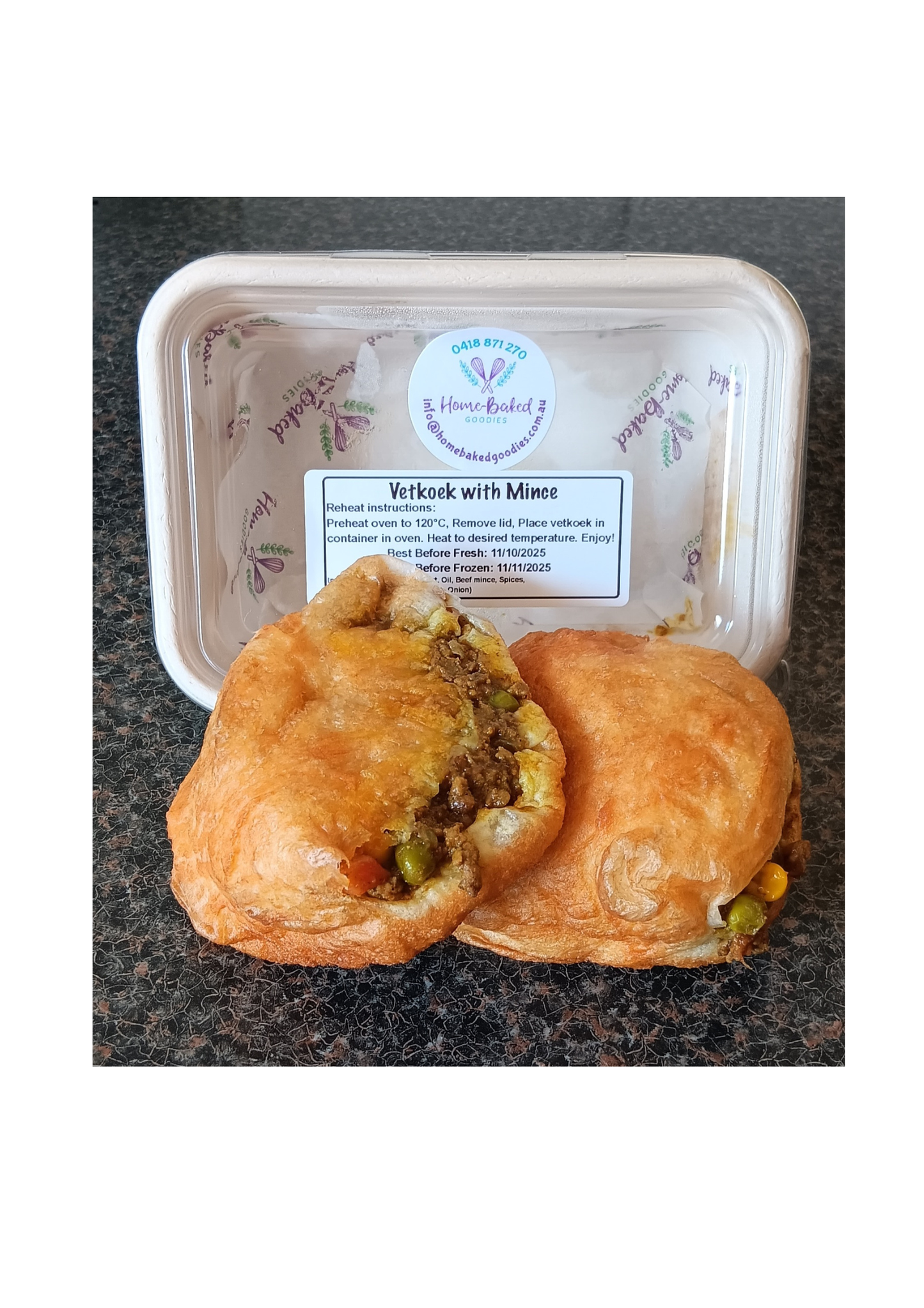 Vetkoek and mince *Pre-order for Saturday collection