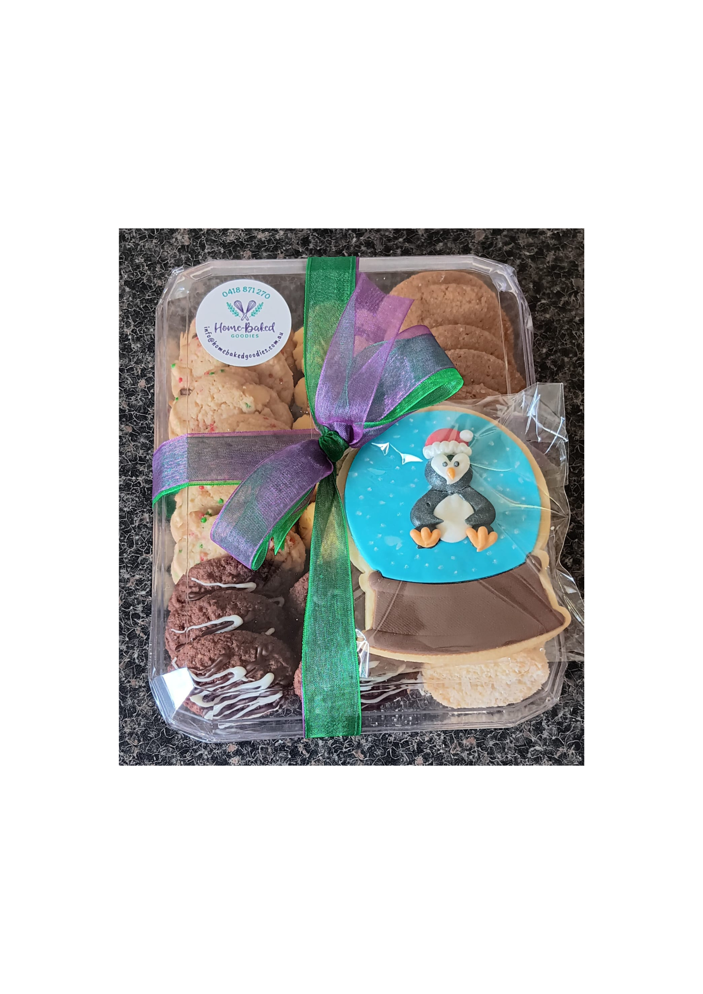 Homebaked Goodies Christmas cookies 500g