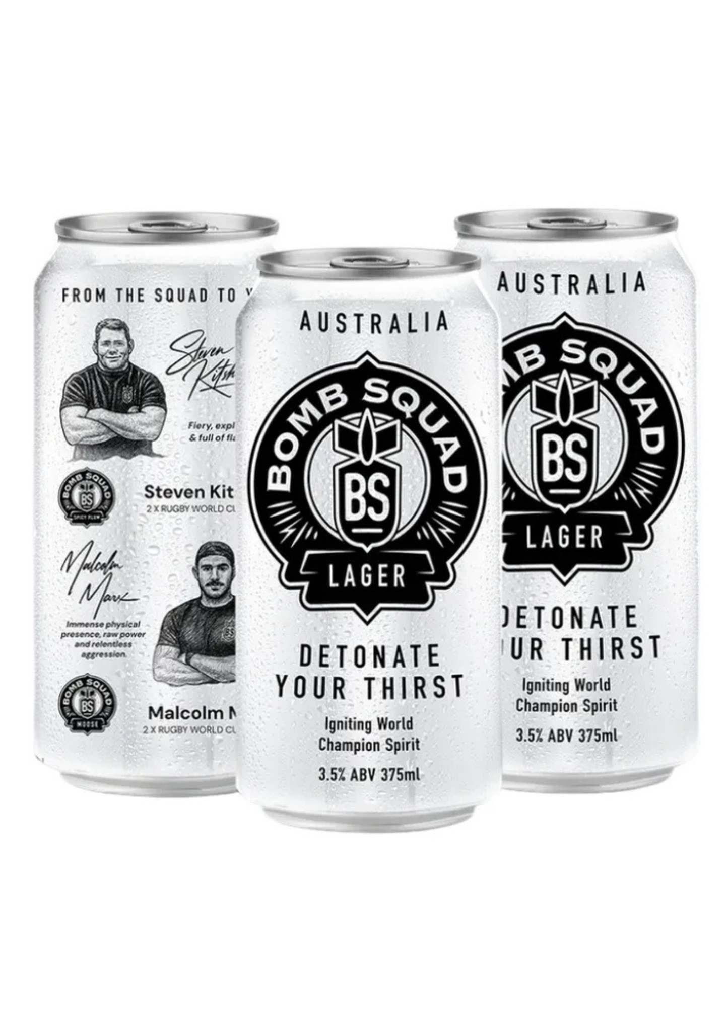 Bomb Squad Beer 375ml cans - 4 pack