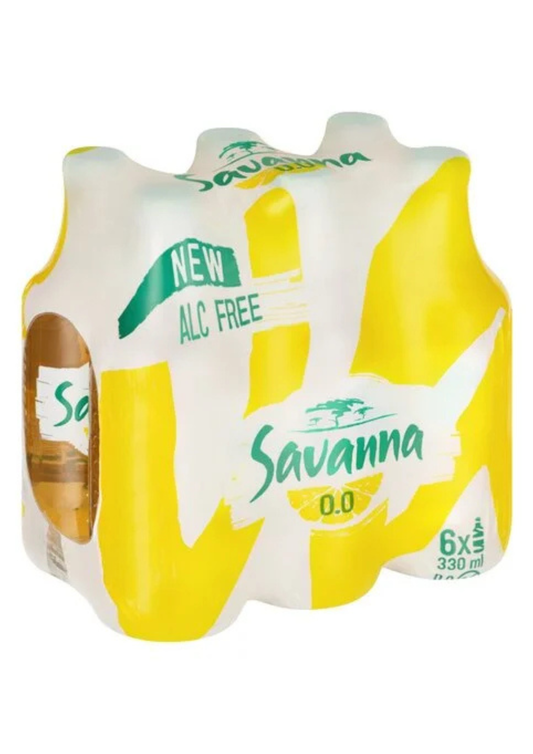 Savanna Lemon Non Alcoholic 330ml