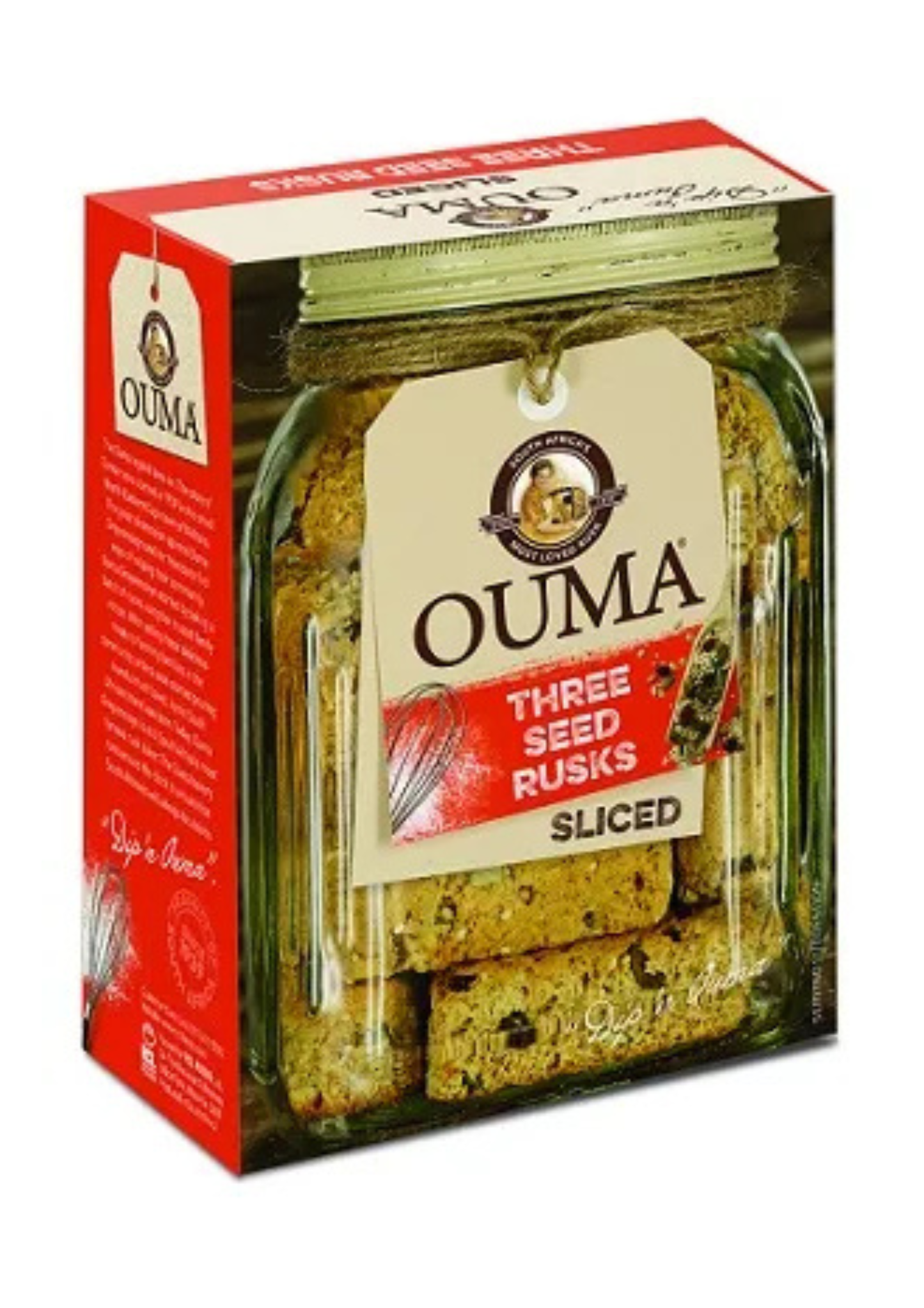 Ouma Rusks Three Seed Sliced 450g
