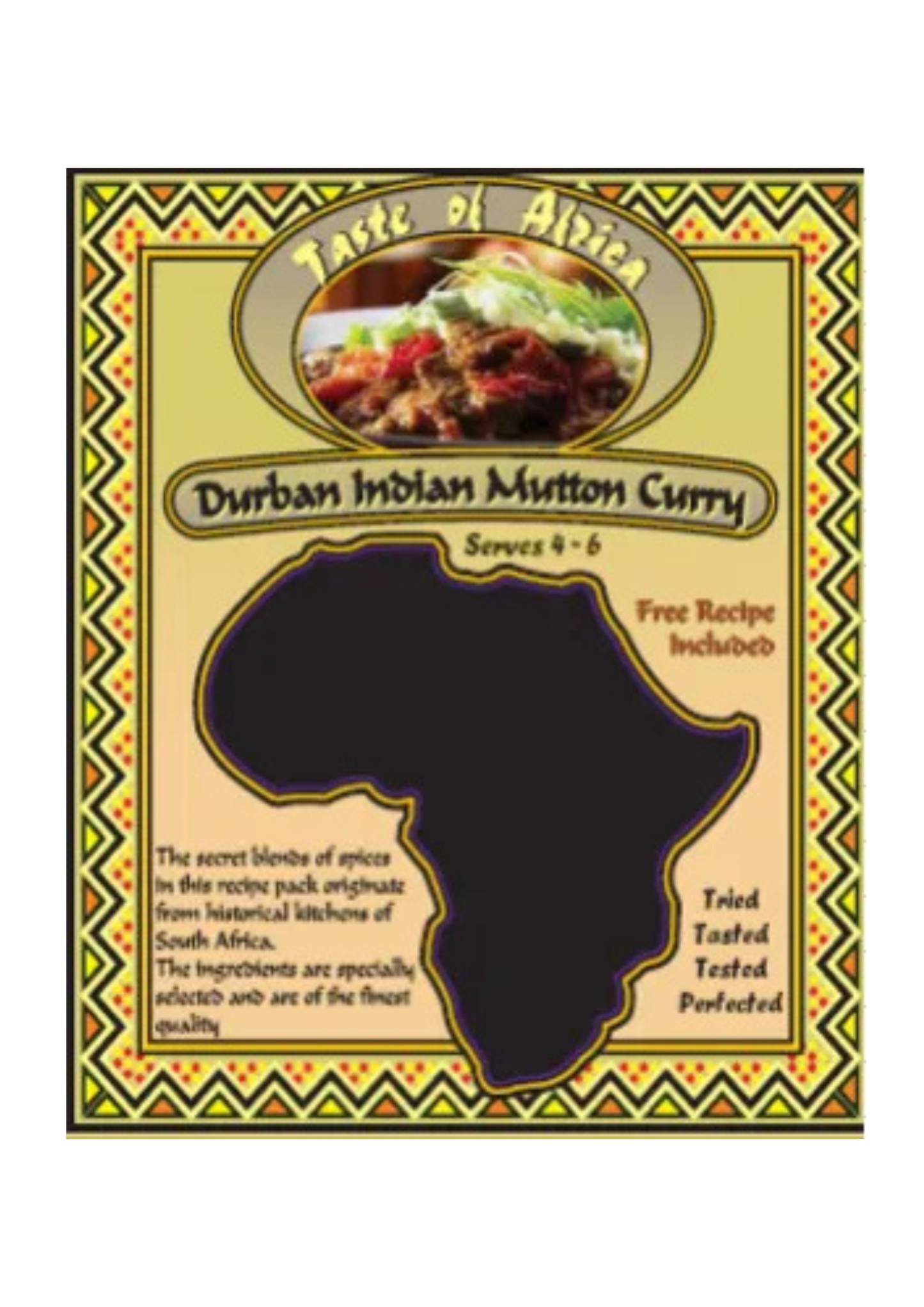Taste Of Africa - Durban Indian Mutton Curry