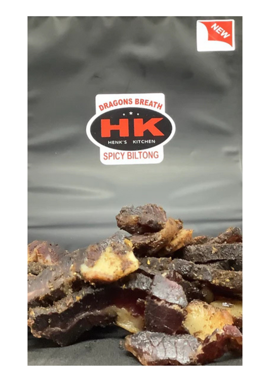 Henk's Kitchen Biltong - Dragon's Breath 250g