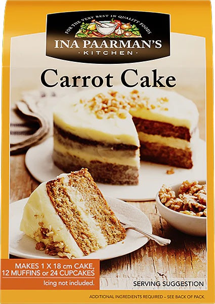 Ina Paarmans Carrot Cake Mix 585g