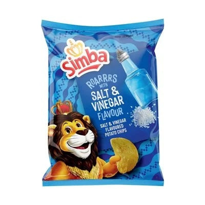 Simba Chips Salt & Vinegar 125g