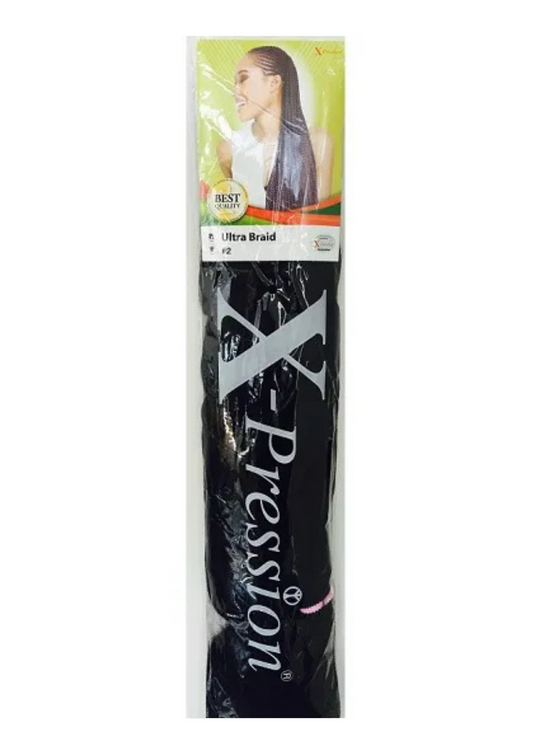 X-Pression Ultra Braids 2 - black-natural,slight brown