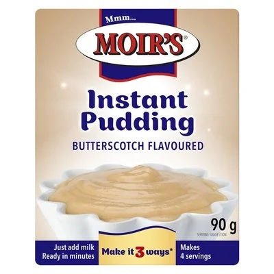 Moirs Instant Pudding - Butterscotch 90g